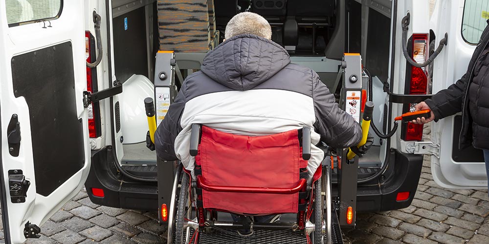 wheelchair friendly minibus